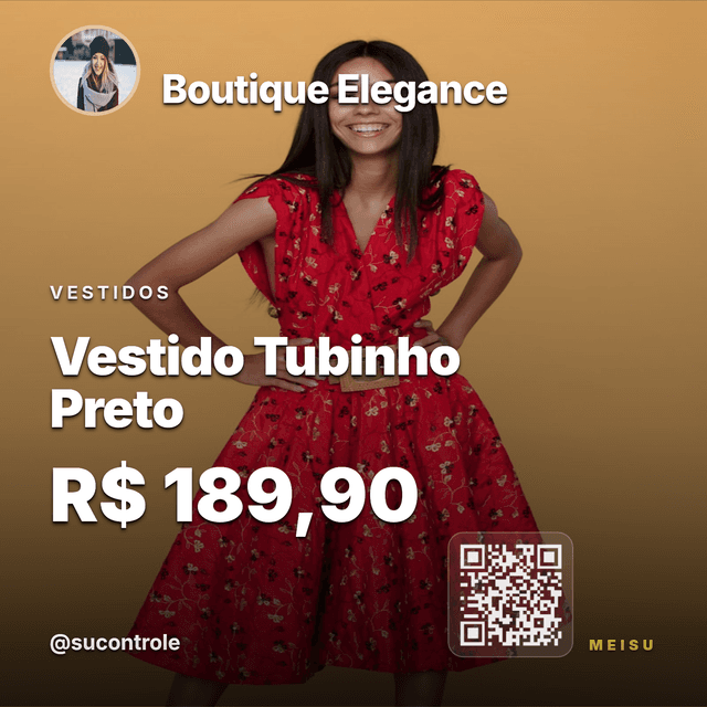 Vestido Tubinho